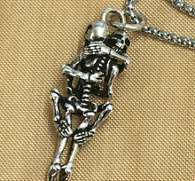 Load image into Gallery viewer, 925 Sterling Silver  Skeleton Lovers Pendant