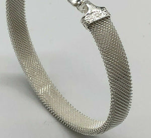 Ladies Infinity hallmarked 925 sterling silver Bracelet