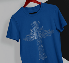 Load image into Gallery viewer, XL Rhinestone Crystal Hotfix Celtic Cross Diamante Iron On Transfer